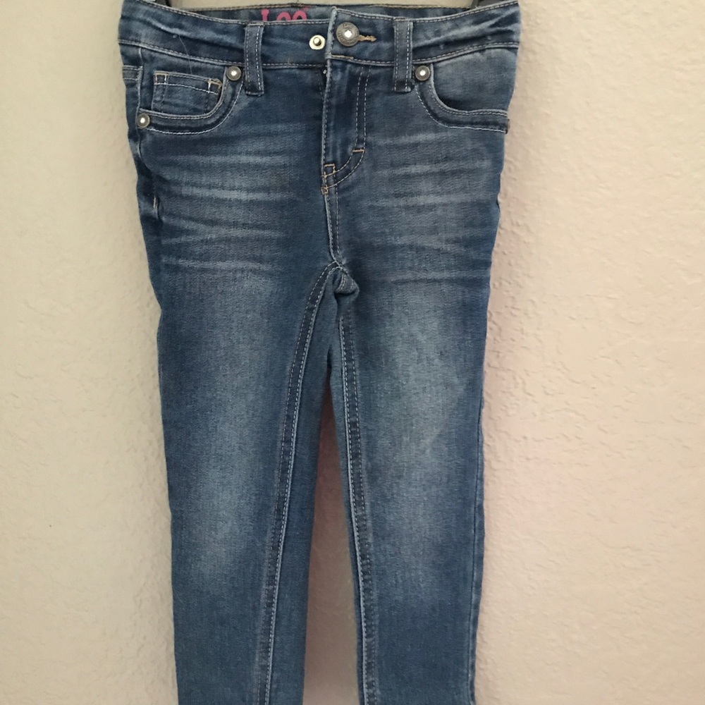 3T Lee Skinny jeans w/crystal rivets.  Worn 1x